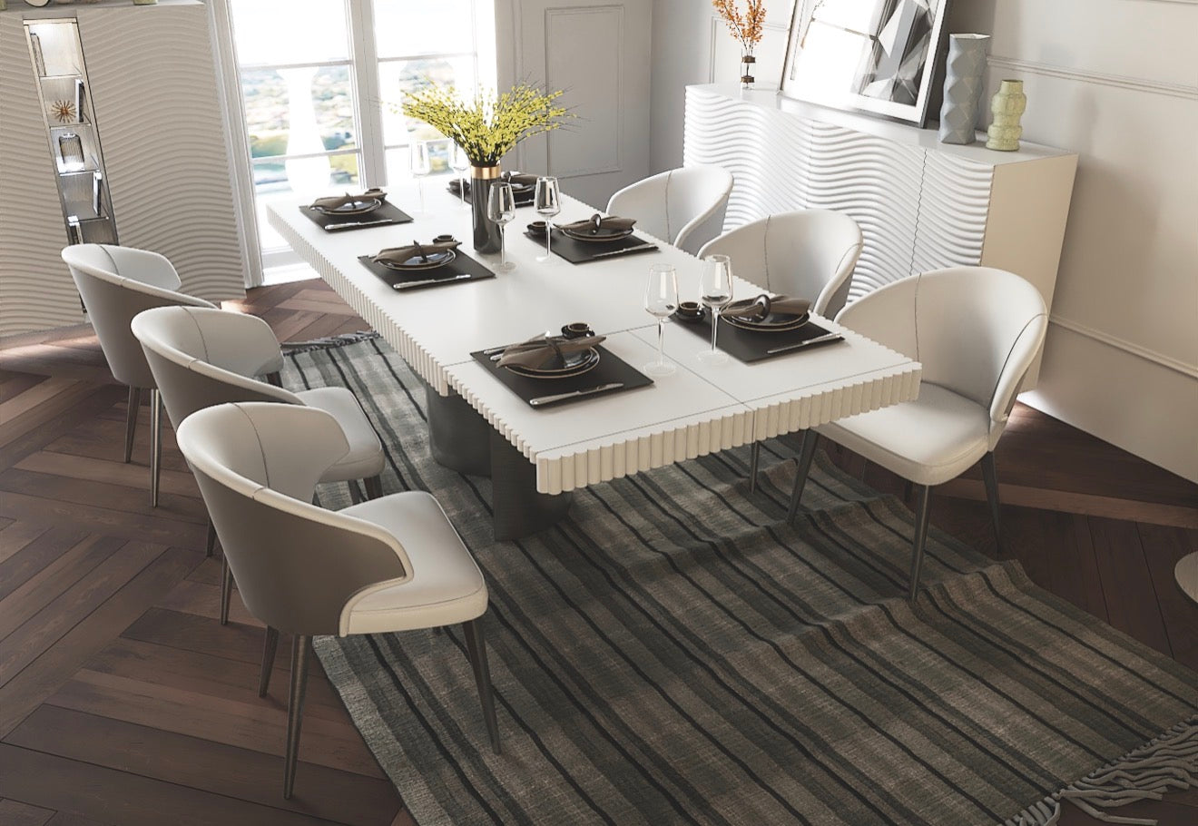 Casa Milano – Wave White Collection