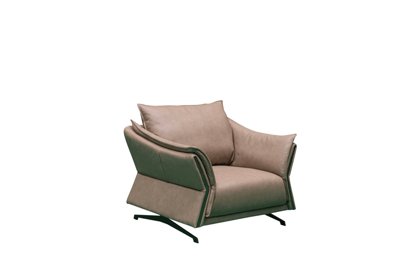 Casa Milano – F2311 Italian Leather Sofa Set