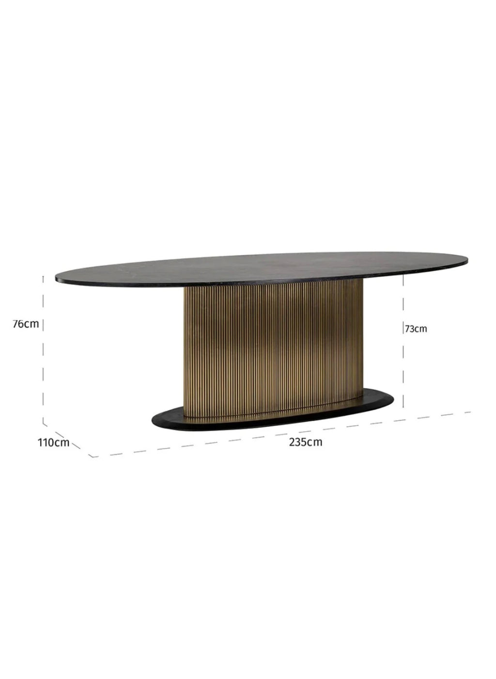 Casa Milano - Richmond Interiors Ironville Dining Table