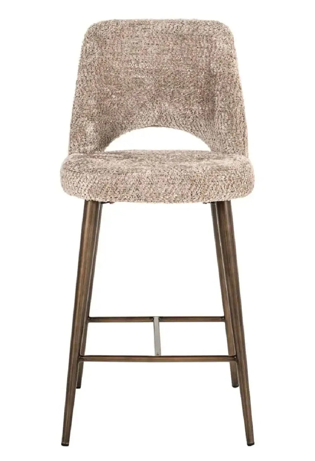 Casa Milano – Richmond Interiors Delphine Beige Cut-Out Counter Stool