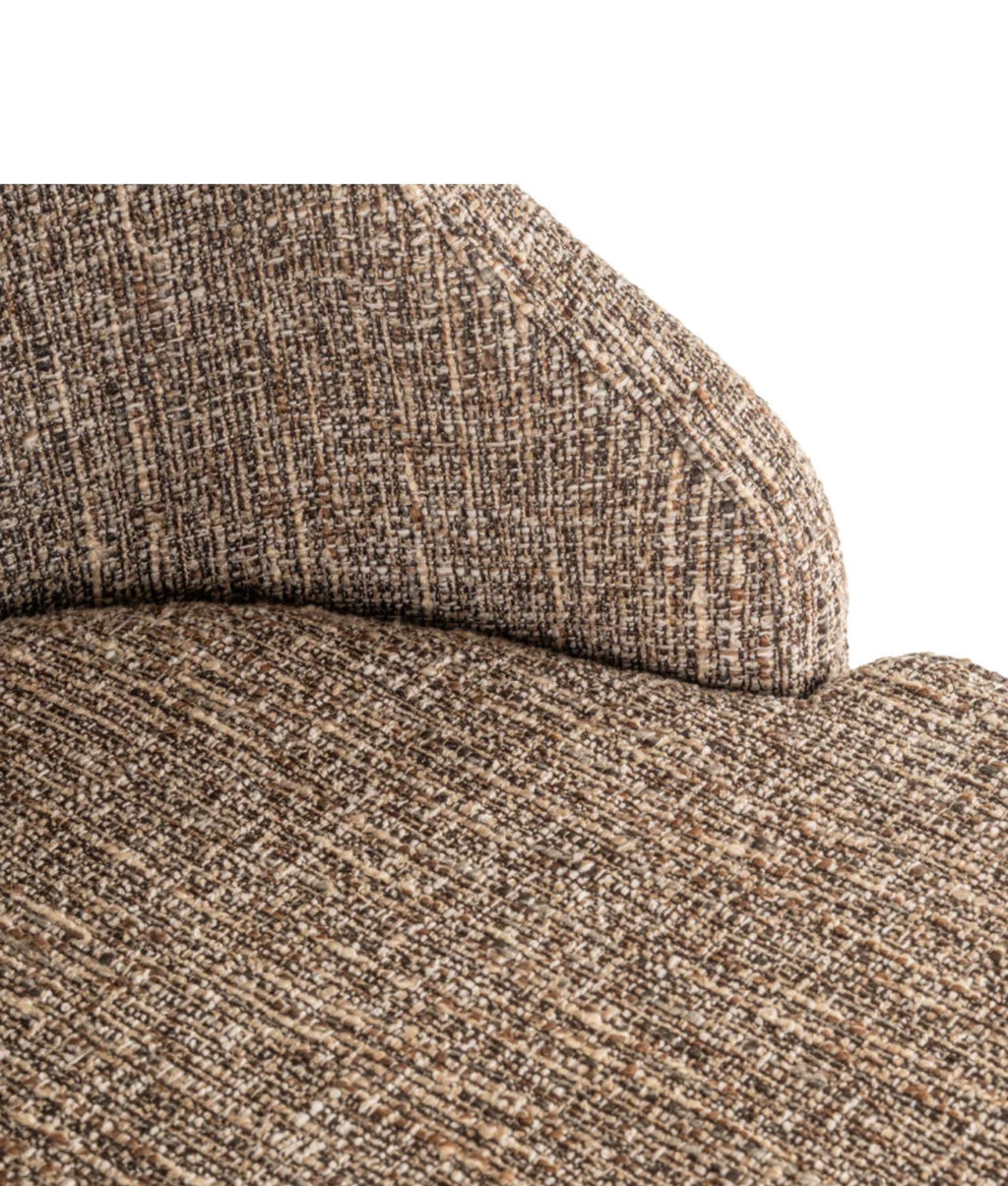 Casa Milano – Richmond Interiors Bolton Cantilever Bar Stool Set of 2 in Brown Tweed