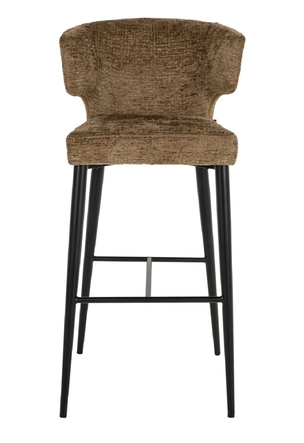 Casa Milano Taylor Brown Upholstered Counter Stool | Richmond Interiors