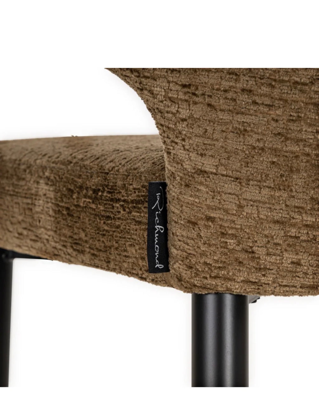 Casa Milano Taylor Brown Upholstered Counter Stool | Richmond Interiors