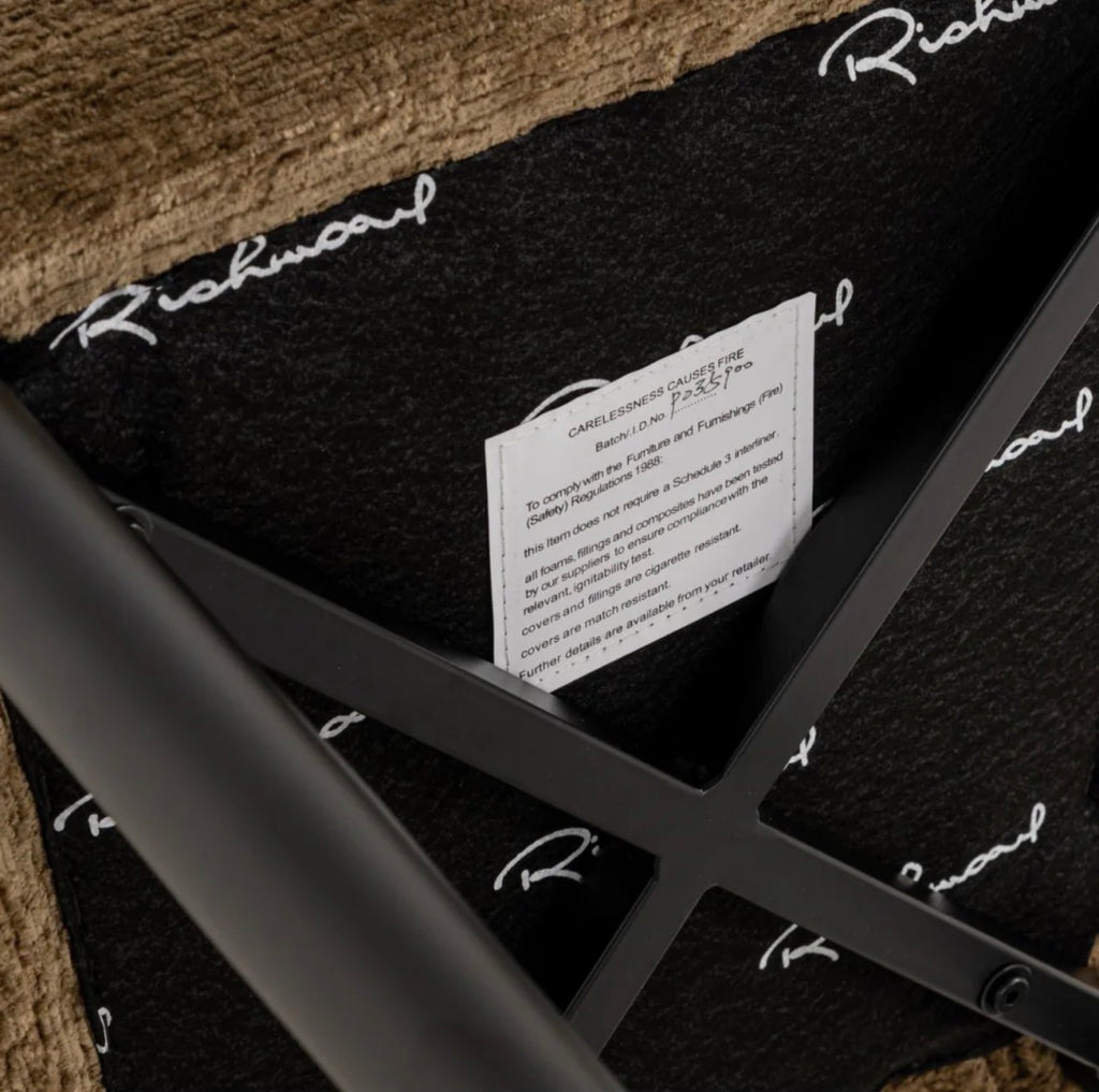 Casa Milano Taylor Brown Upholstered Counter Stool | Richmond Interiors