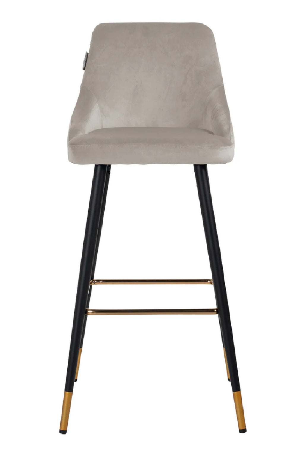 Casa Milano – Velvet Gold Accent Bar Stool | Richmond Interiors Imani