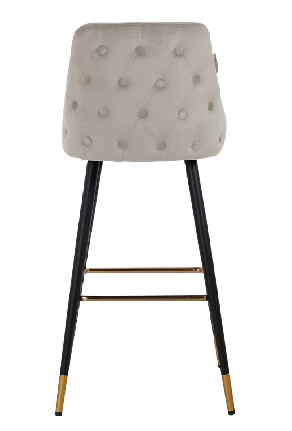 Casa Milano – Velvet Gold Accent Bar Stool | Richmond Interiors Imani