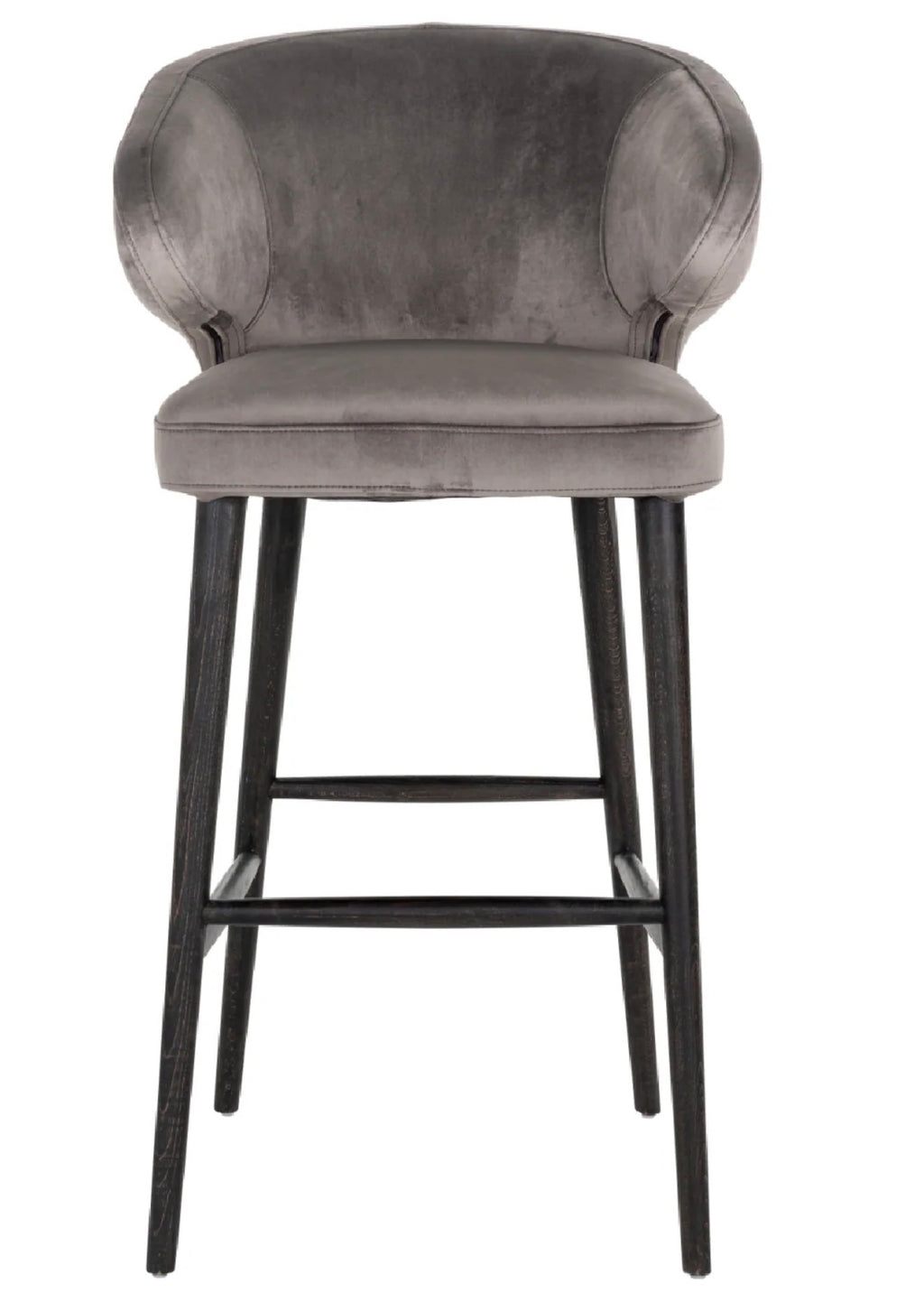 Casa Milano – Stone Velvet Bar Stool | Richmond Interiors Indigo