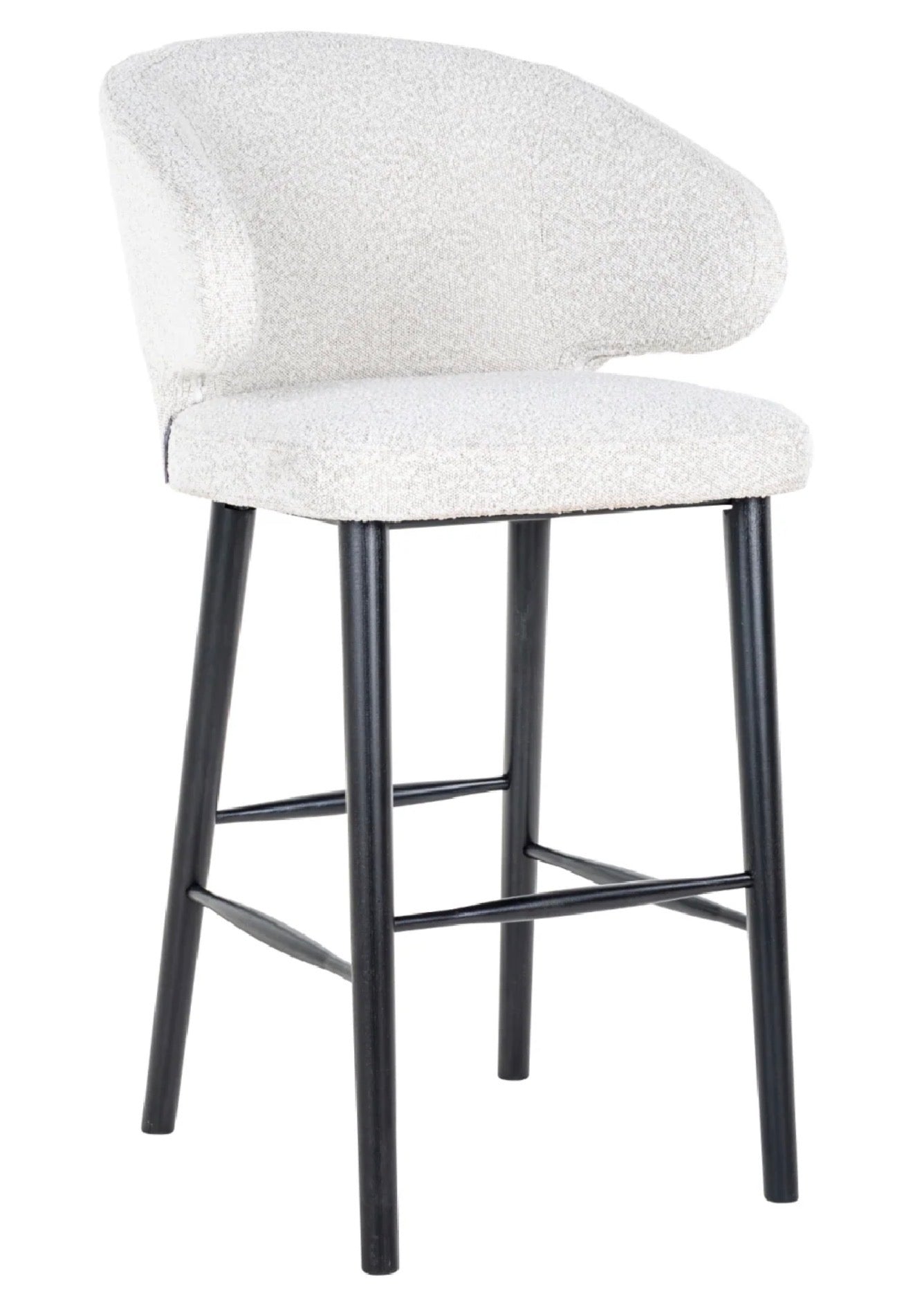 Casa Milano – Stone Velvet Bar Stool | Richmond Interiors Indigo