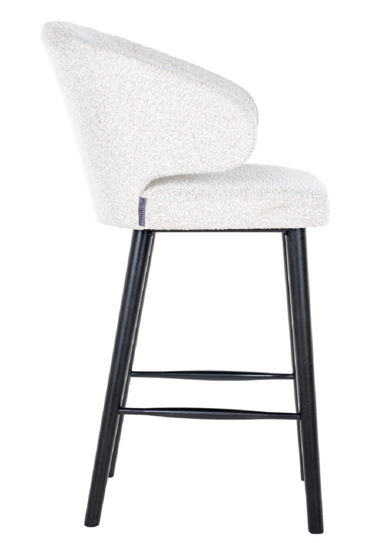 Casa Milano – Stone Velvet Bar Stool | Richmond Interiors Indigo