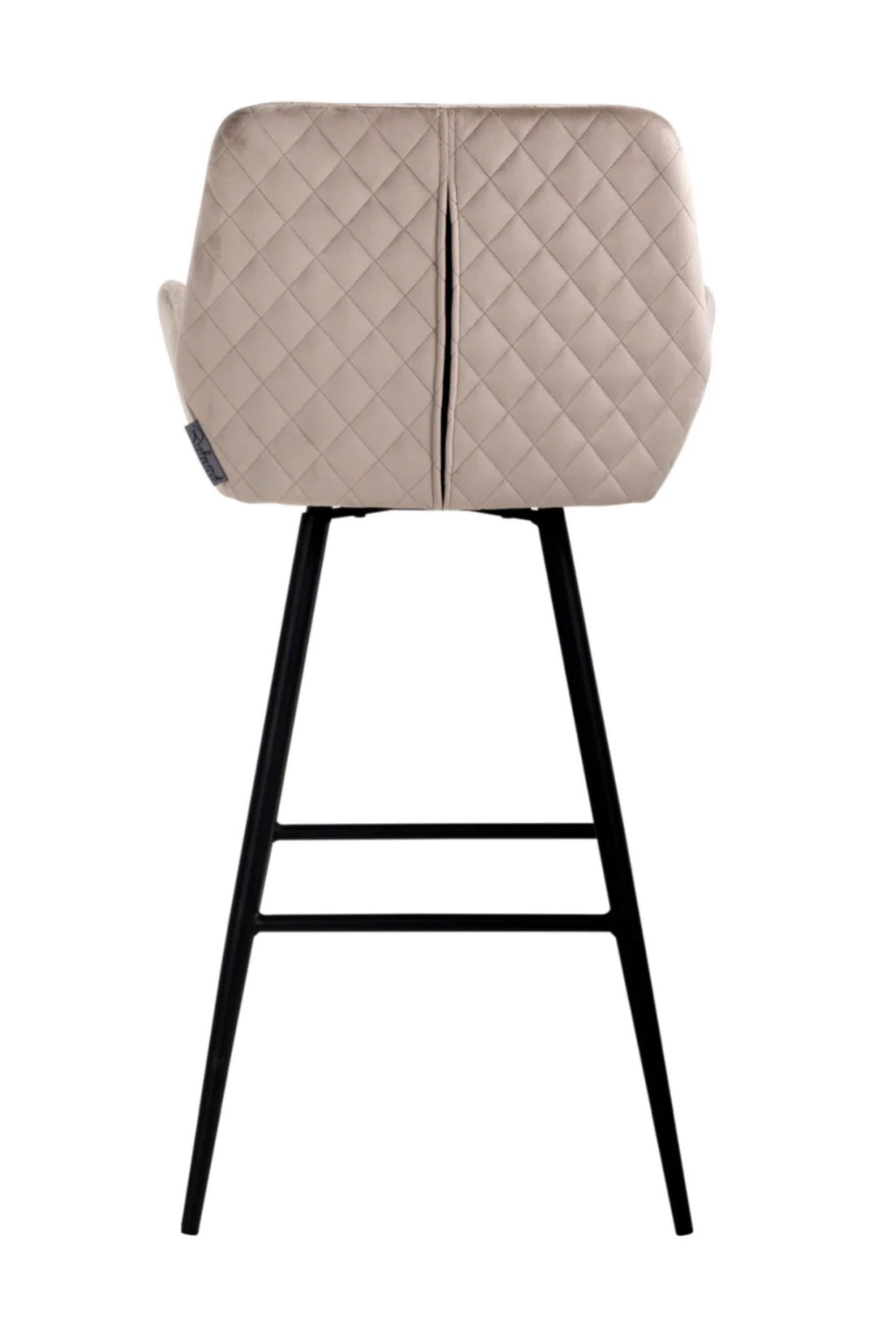 Casa Milano - Linsey Velvet Swivel Bar Stool