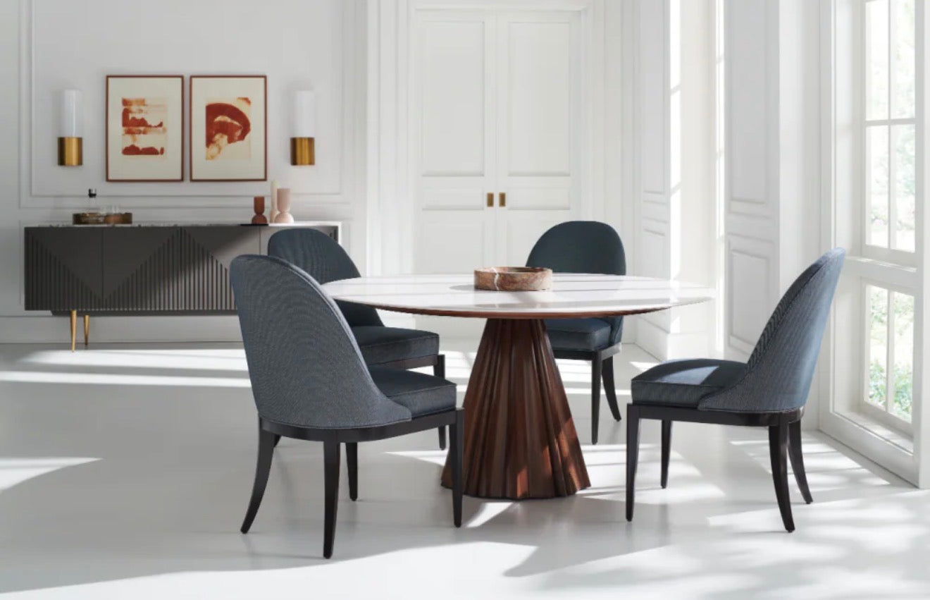 Casa Milano – Blue Modern Side Chair
