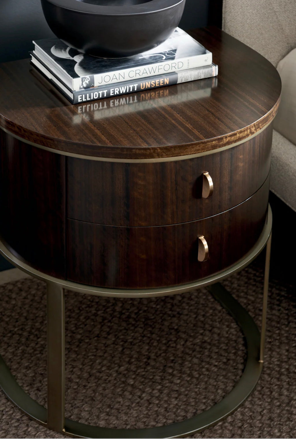 Casa Milano – Semi-Circular Nightstand