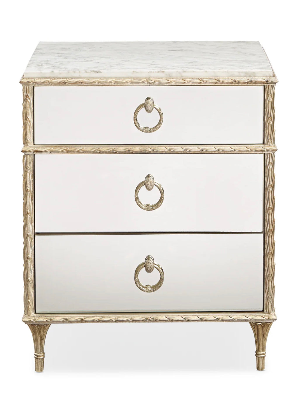 Casa Milano – Mirrored Vintage Nightstand