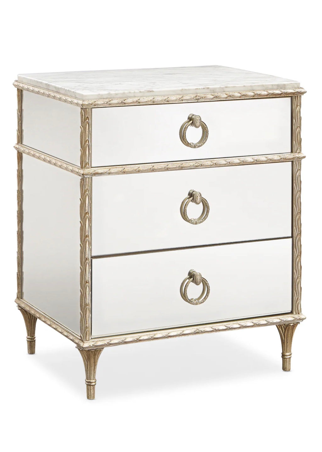 Casa Milano – Mirrored Vintage Nightstand
