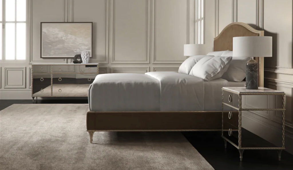 Casa Milano – Mirrored Vintage Nightstand
