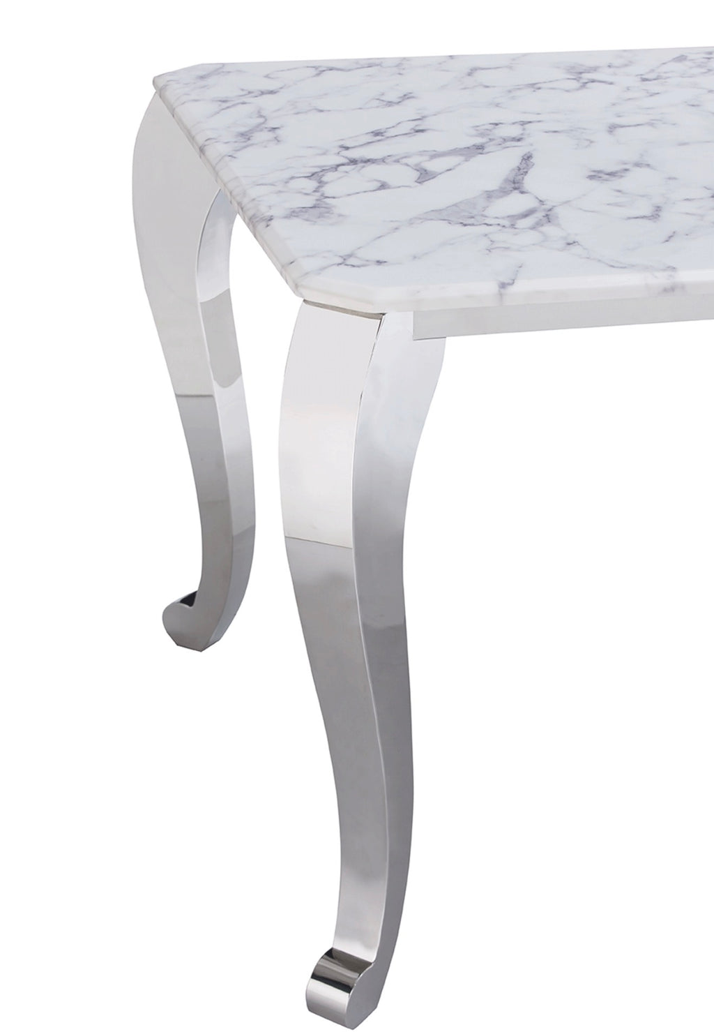 Casa Milano – CF110 Italian Statement Marble Coffee Table | Luxury Stainless Steel Design