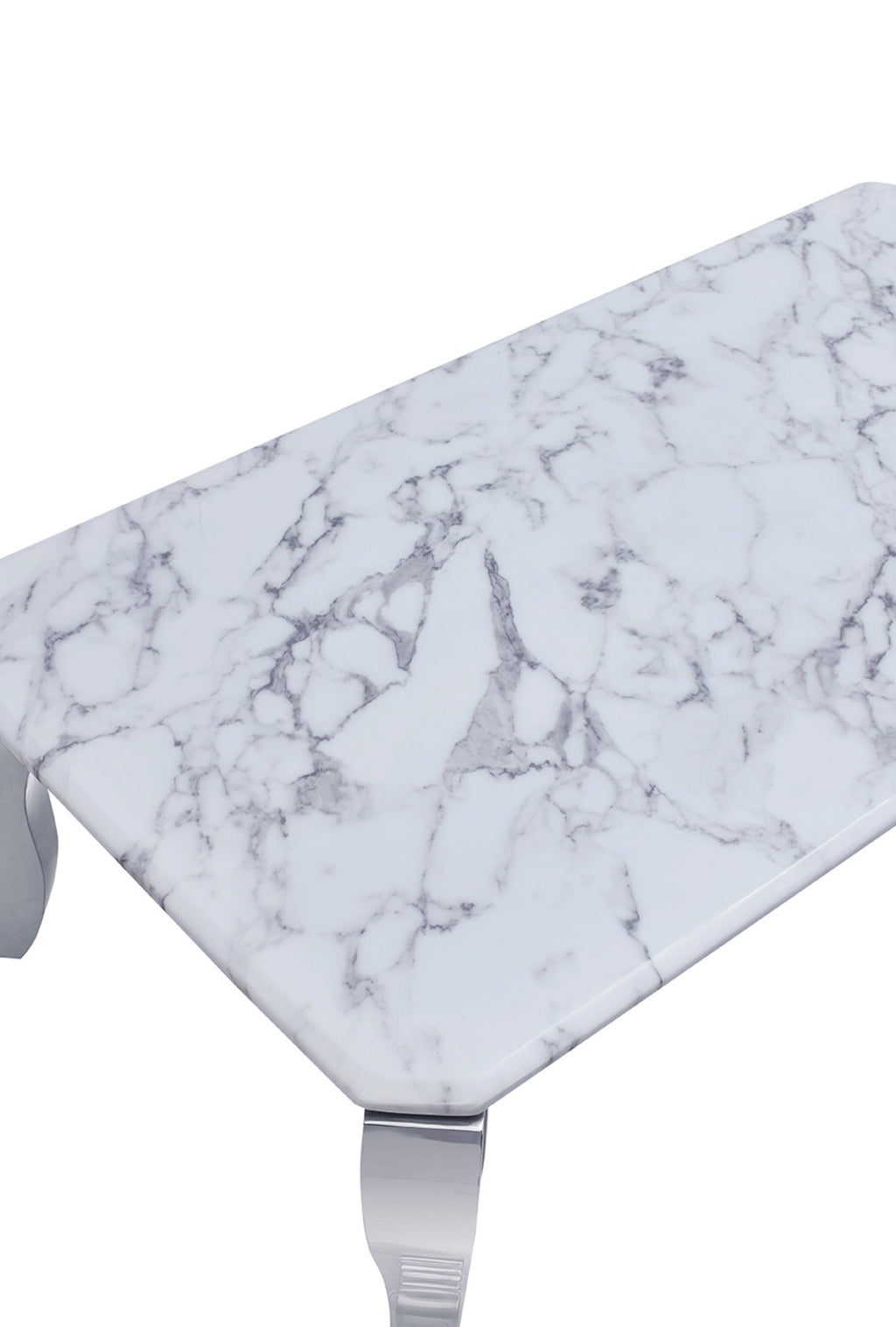 Casa Milano – CF110 Italian Statement Marble Coffee Table | Luxury Stainless Steel Design
