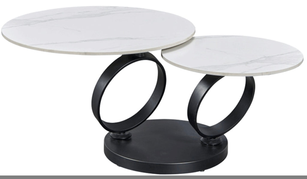 Casa Milano – 129 Italian Statement Marble Coffee Table | Sculptural Ring Design