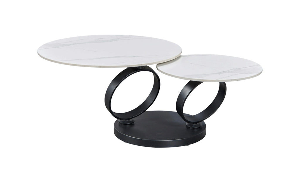 Casa Milano – 129 Italian Statement Marble Coffee Table | Sculptural Ring Design