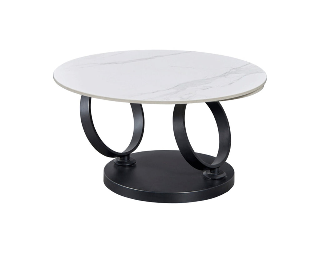 Casa Milano – 129 Italian Statement Marble Coffee Table | Sculptural Ring Design