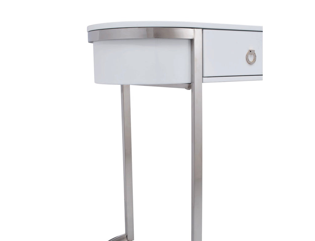 Casa Milano – 131 Silver Marble Dining Set | Italian Luxury Table with 6 Chairs & Buffet