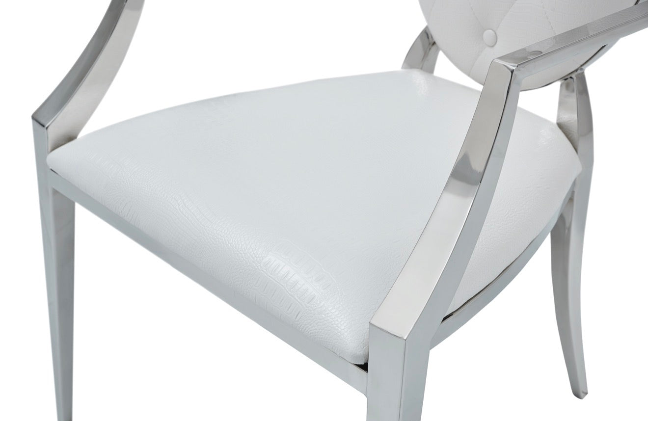 Casa Milano – 110 Marble Dining Set