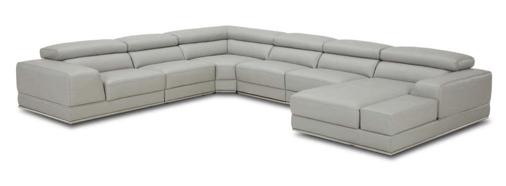 Casa Milano 1576 Italian Leather Sectional Sofa – Right Facing | Luxury Design