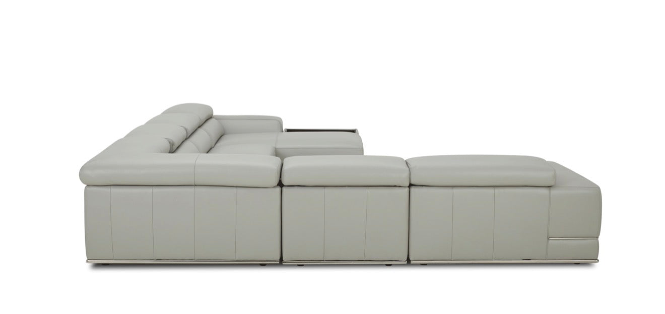 Casa Milano 1576 Italian Leather Sectional Sofa – Right Facing | Luxury Design