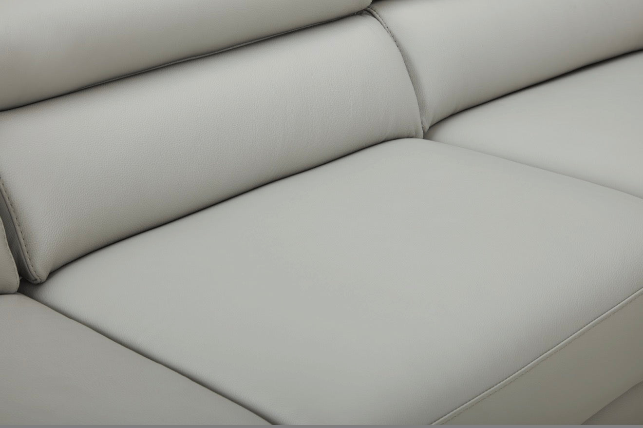 Casa Milano 1576 Italian Leather Sectional Sofa – Right Facing | Luxury Design