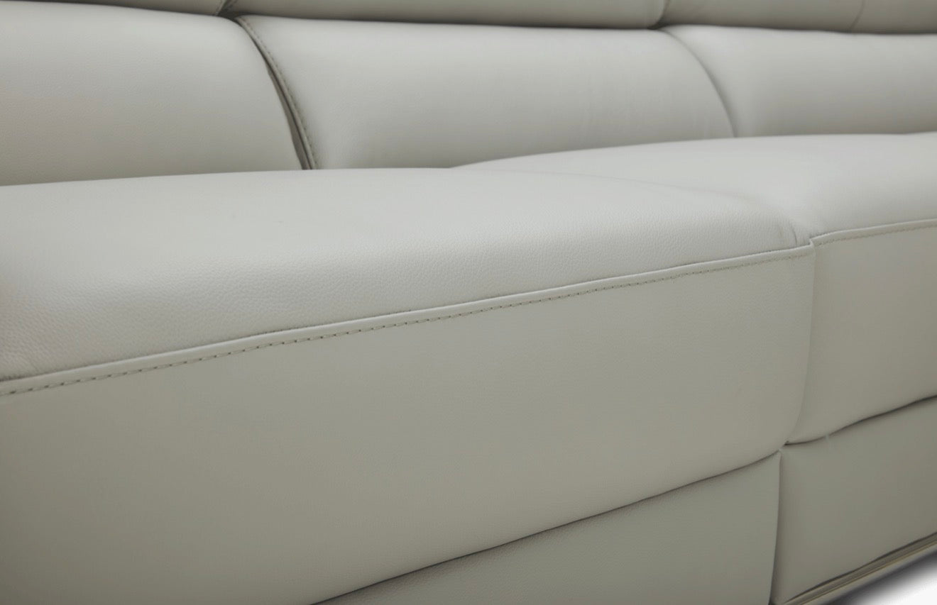 Casa Milano 1576 Italian Leather Sectional Sofa – Right Facing | Luxury Design