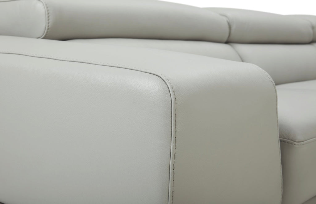 Casa Milano 1576 Italian Leather Sectional Sofa – Right Facing | Luxury Design