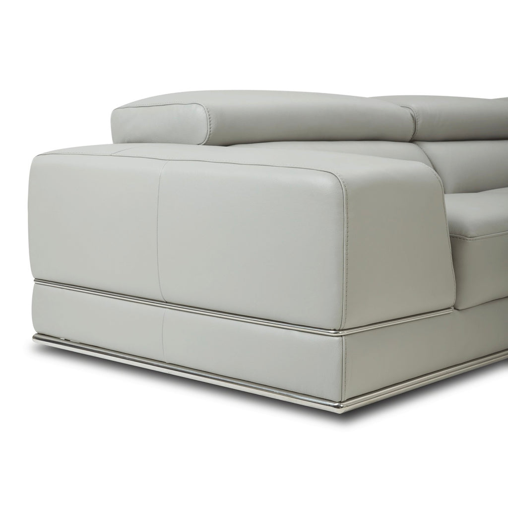 Casa Milano 1576 Italian Leather Sectional Sofa – Right Facing | Luxury Design