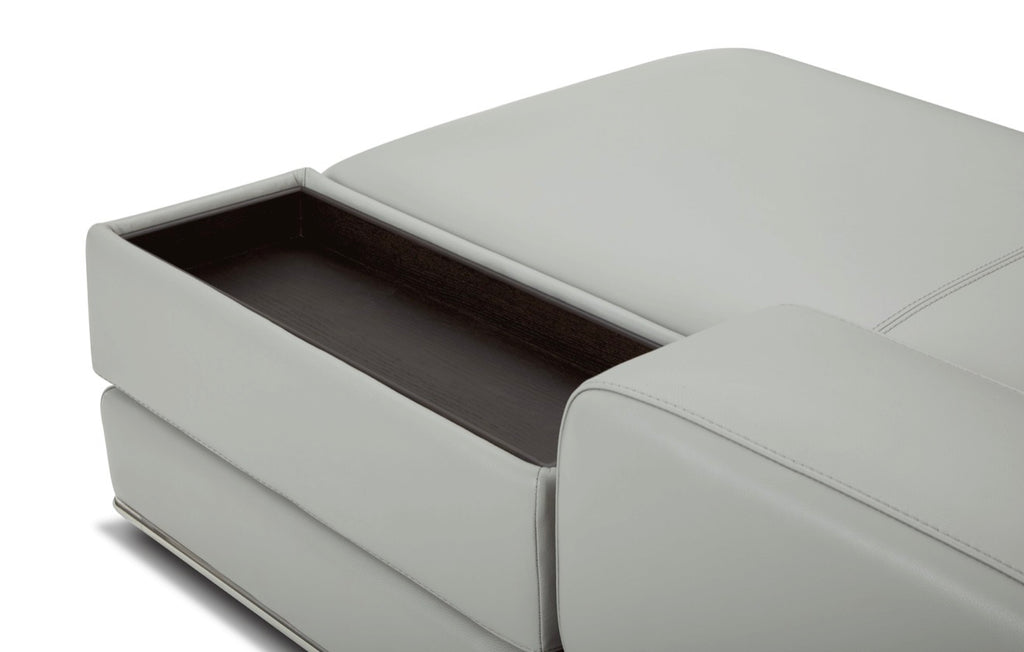 Casa Milano 1576 Italian Leather Sectional Sofa – Right Facing | Luxury Design