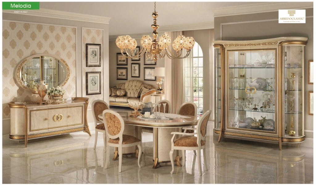 Casa Milano – Melodia Oval Extendable Dining Table