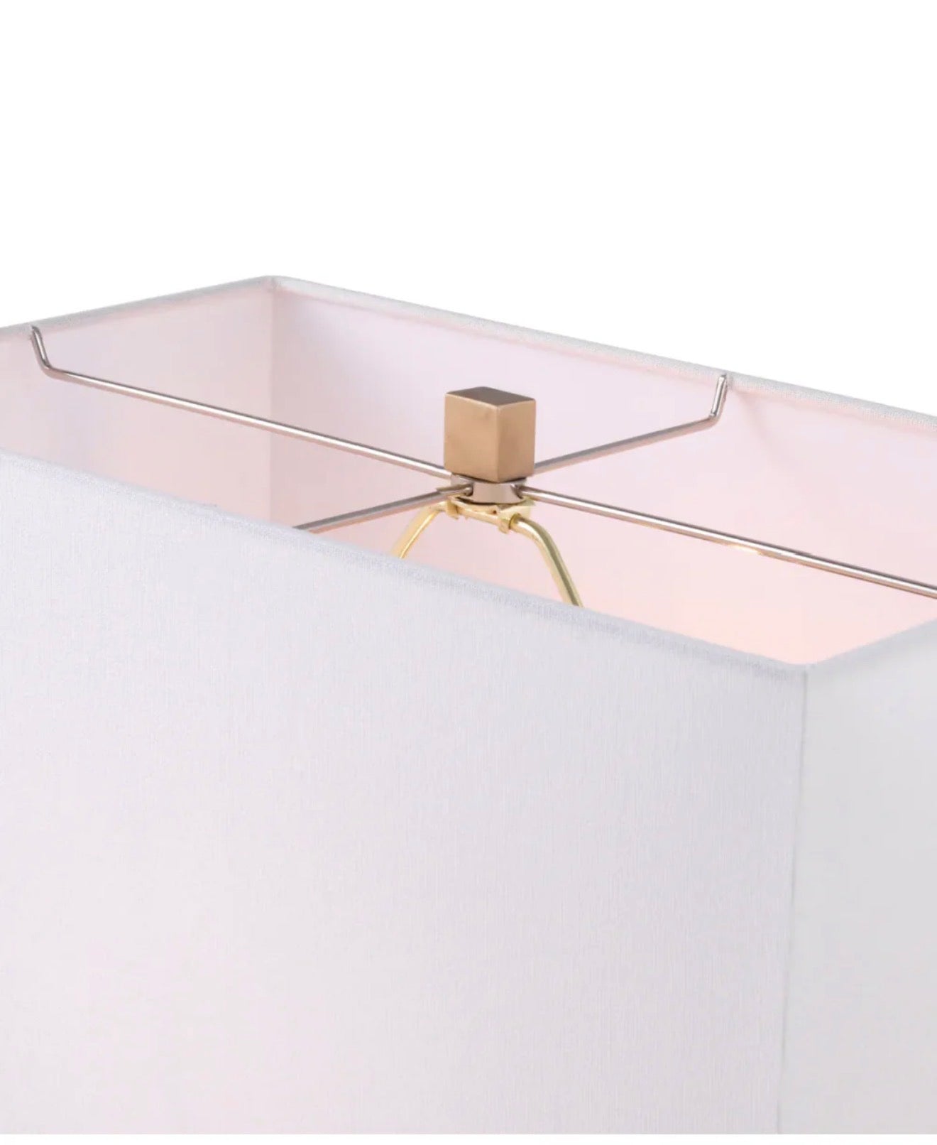 Casa Milano Alabaster White Marble Table Lamp