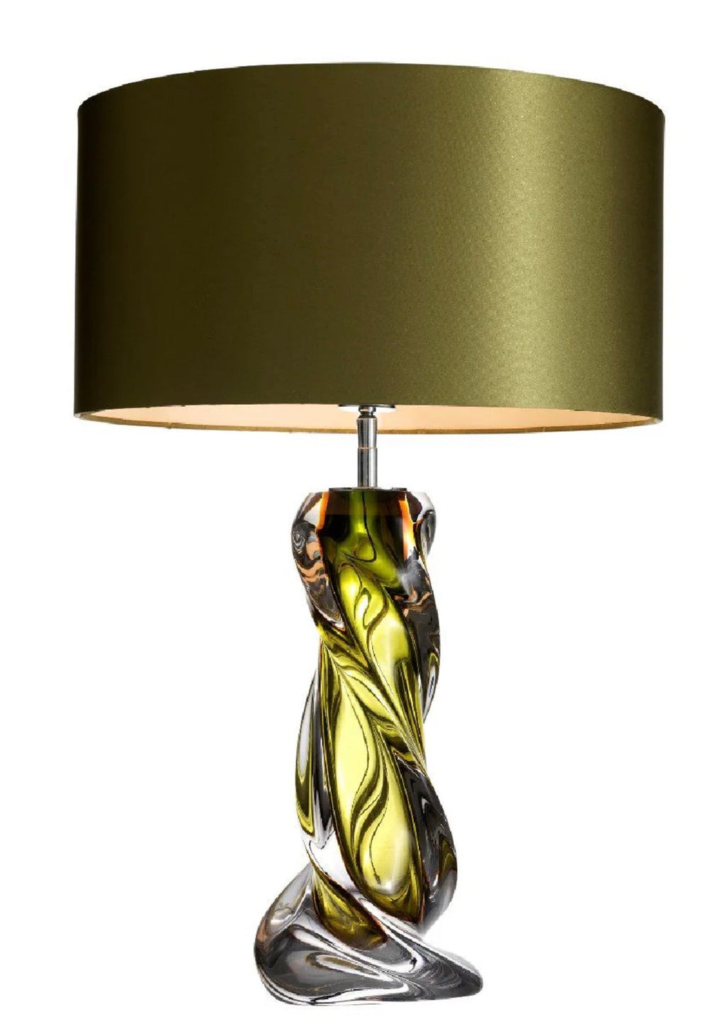 Casa Milano – Green Blown Glass Table Lamp | Carnegie Collection