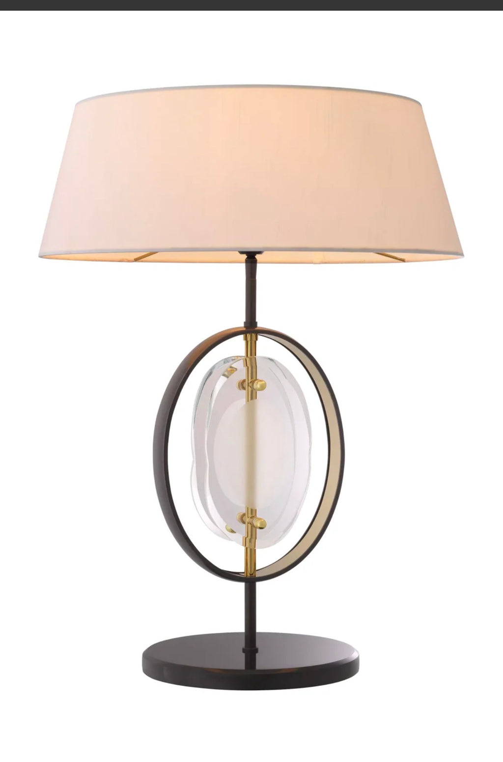 Casa Milano – Modern Ringed Table Lamp (Vincente Style)