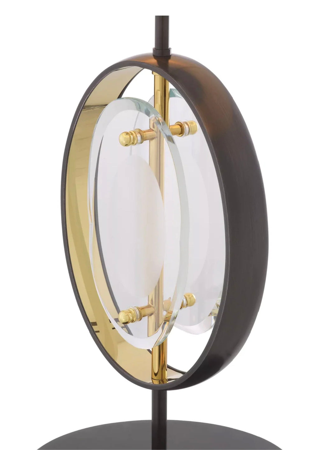 Casa Milano – Modern Ringed Table Lamp (Vincente Style)