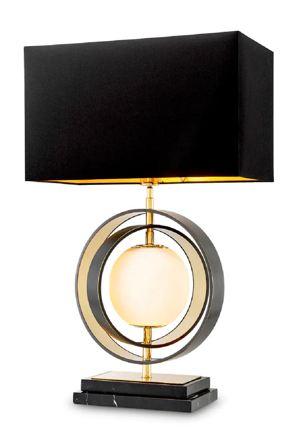 Casa Milano – Black Shade Table Lamp | Eichholtz Pearl