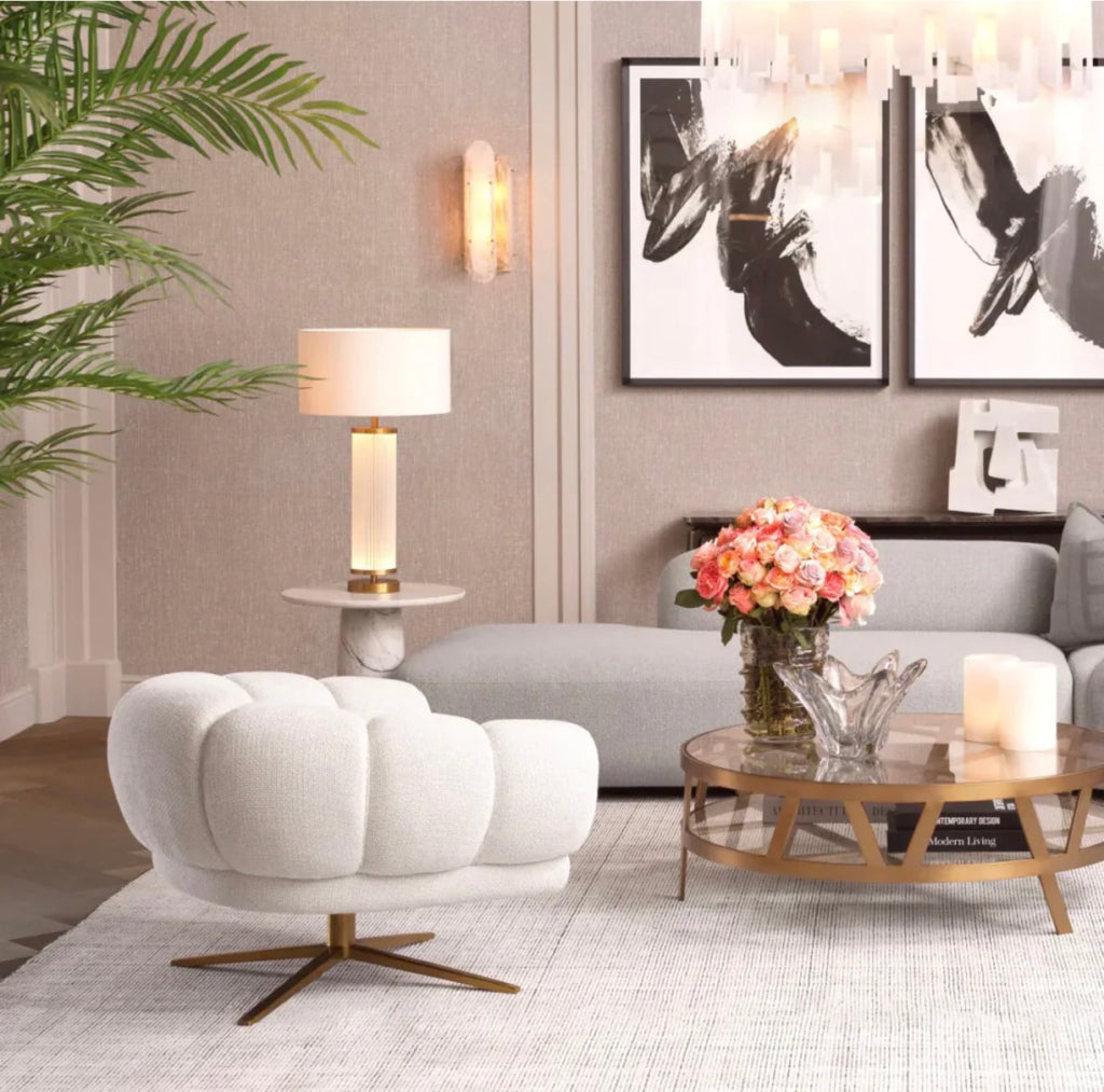 Casa Milano – Frosted Glass Table Lamp (Thibaud Style)