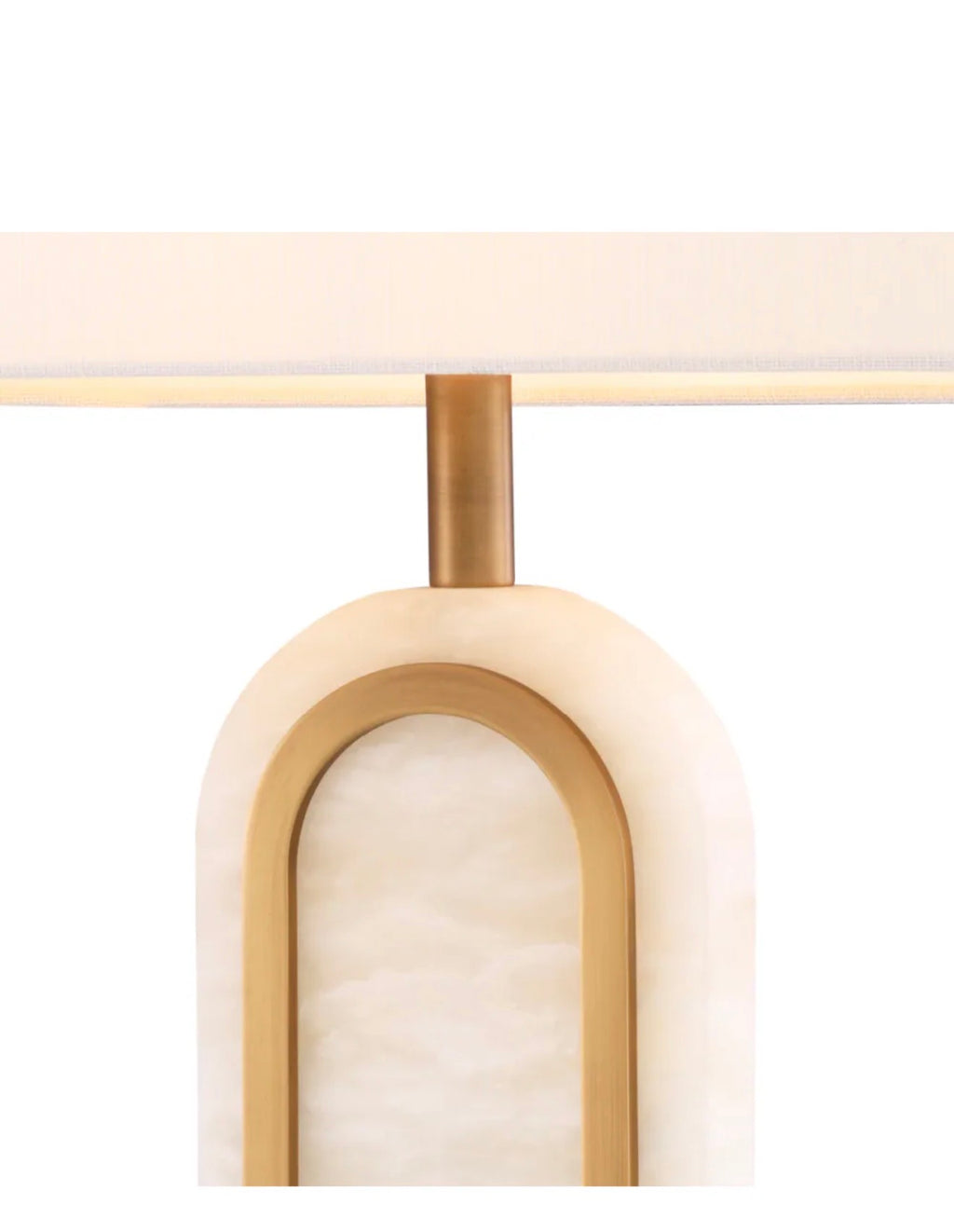 Casa Milano – Arc Alabaster Table Lamp (Italian Luxury Style)