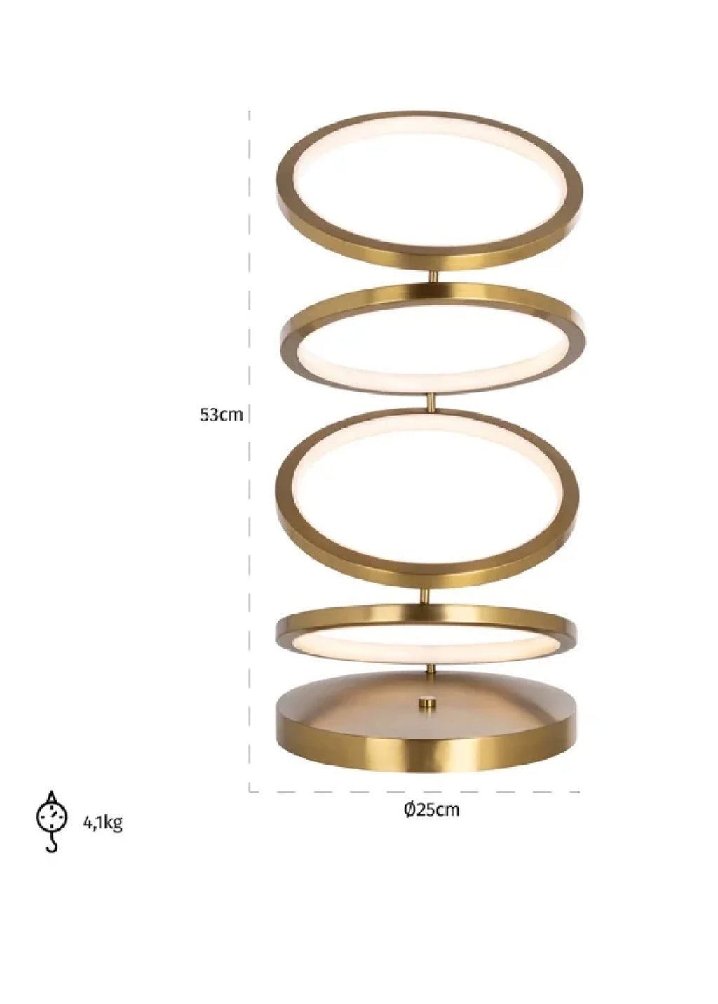 Casa Milano – Jaimin Luxury Gold Modern Table Lamp