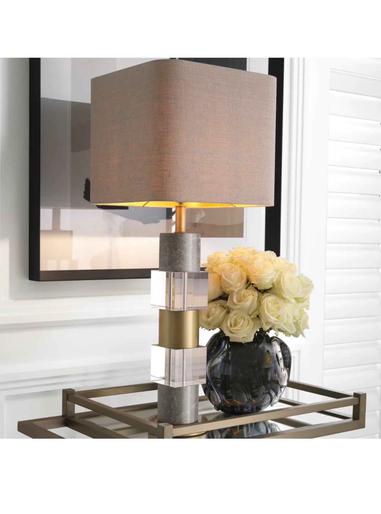 Casa Milano – Cullingham Contemporary Marble Table Lamp