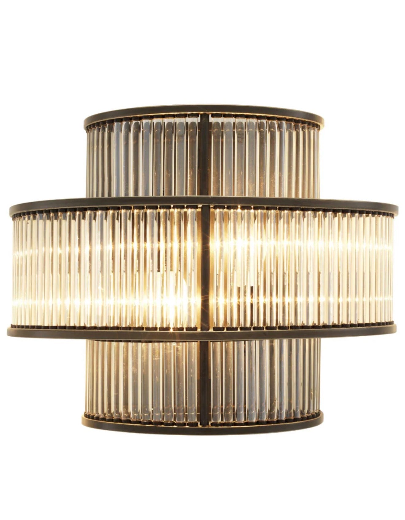 Casa Milano – Bartoli Alabaster Brass Wall Sconce
