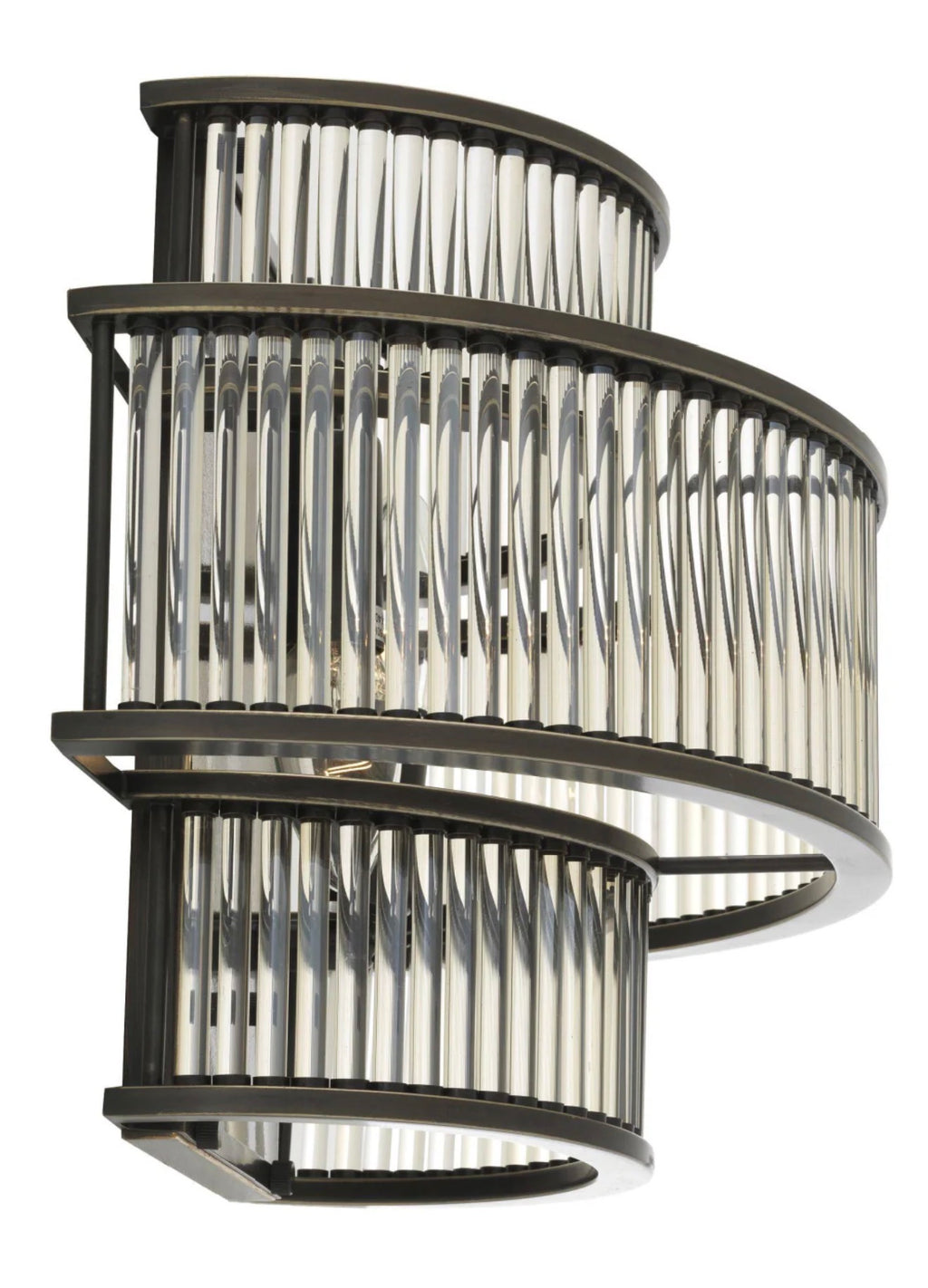 Casa Milano – Bartoli Alabaster Brass Wall Sconce