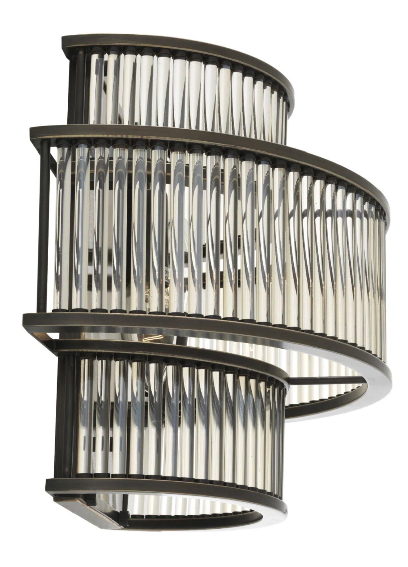 Casa Milano – Bartoli Alabaster Brass Wall Sconce