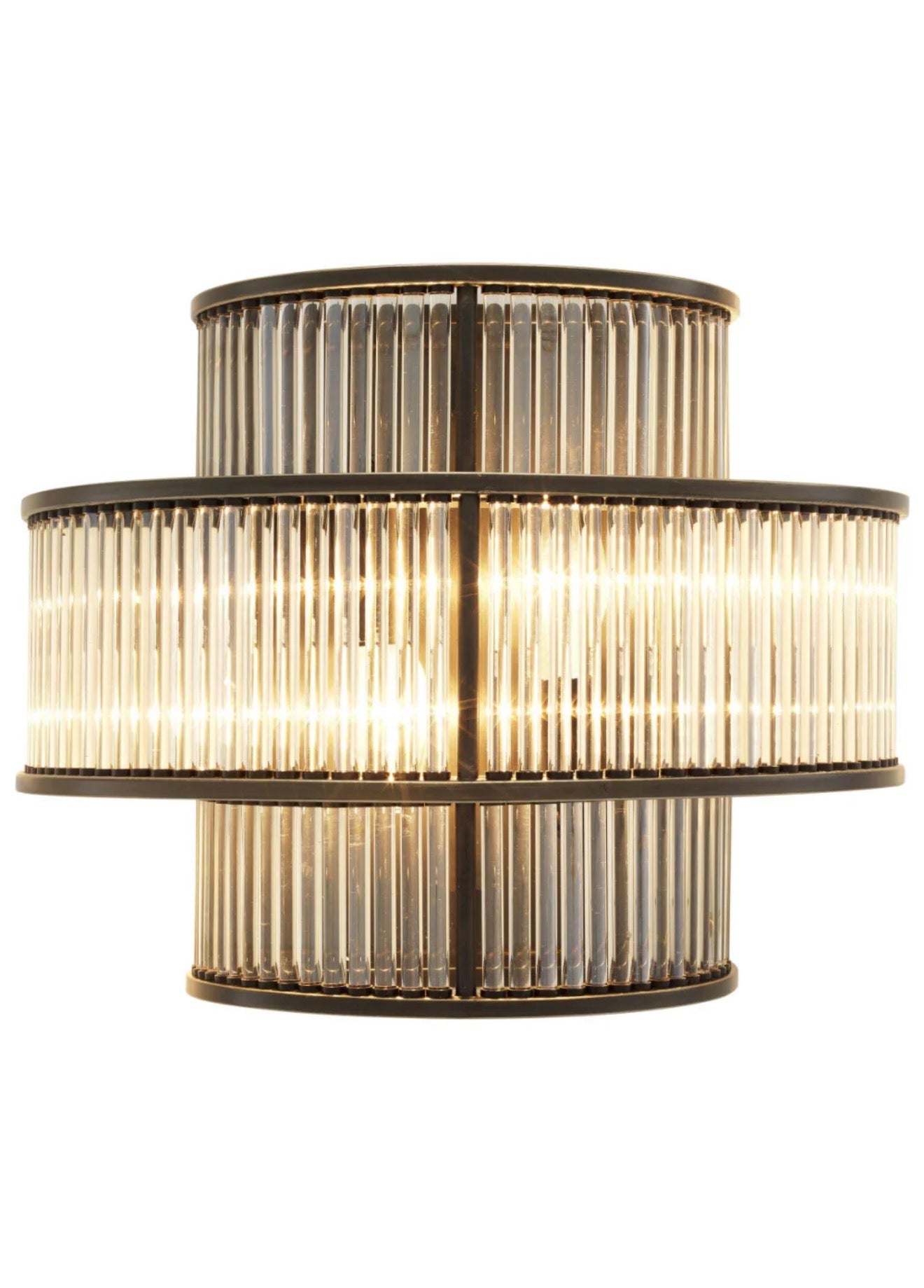 Casa Milano – Bartoli Alabaster Brass Wall Sconce