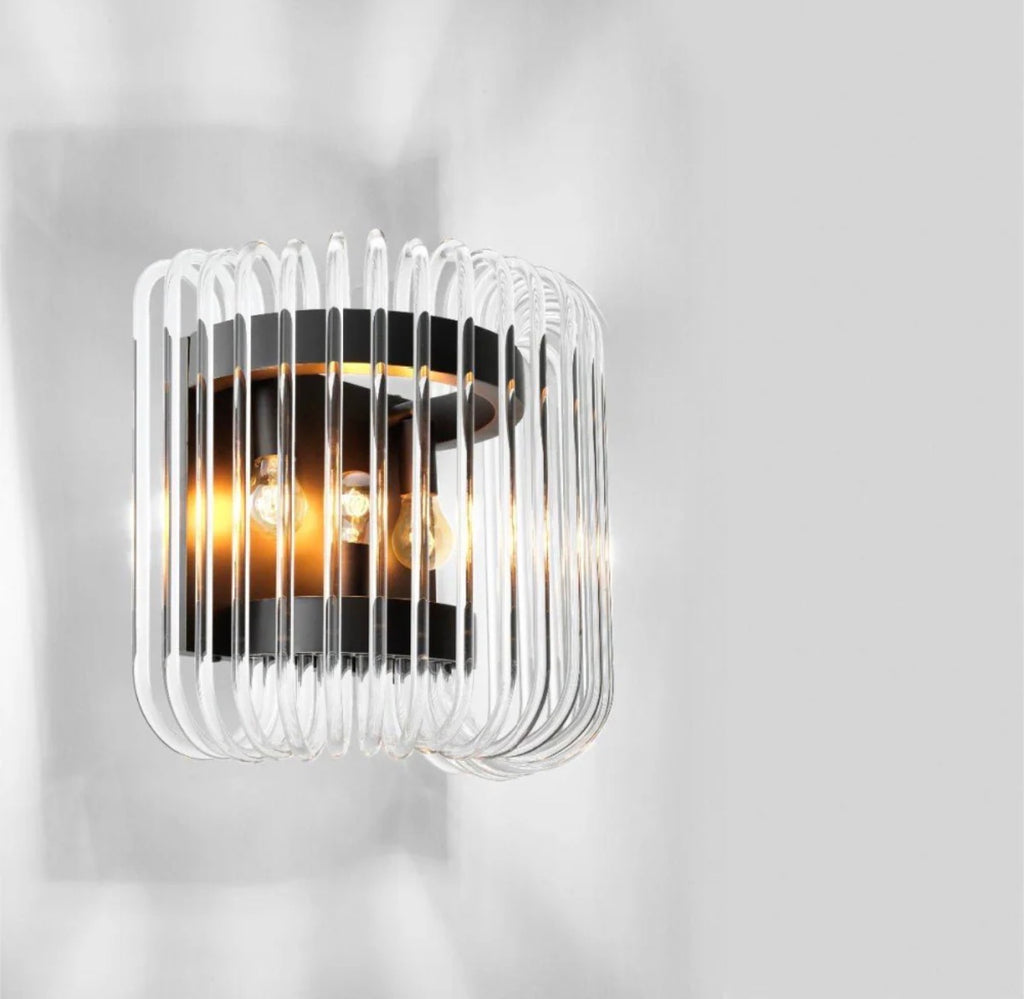 Casa Milano – Sutton House Luxury Glass Rod Wall Sconce