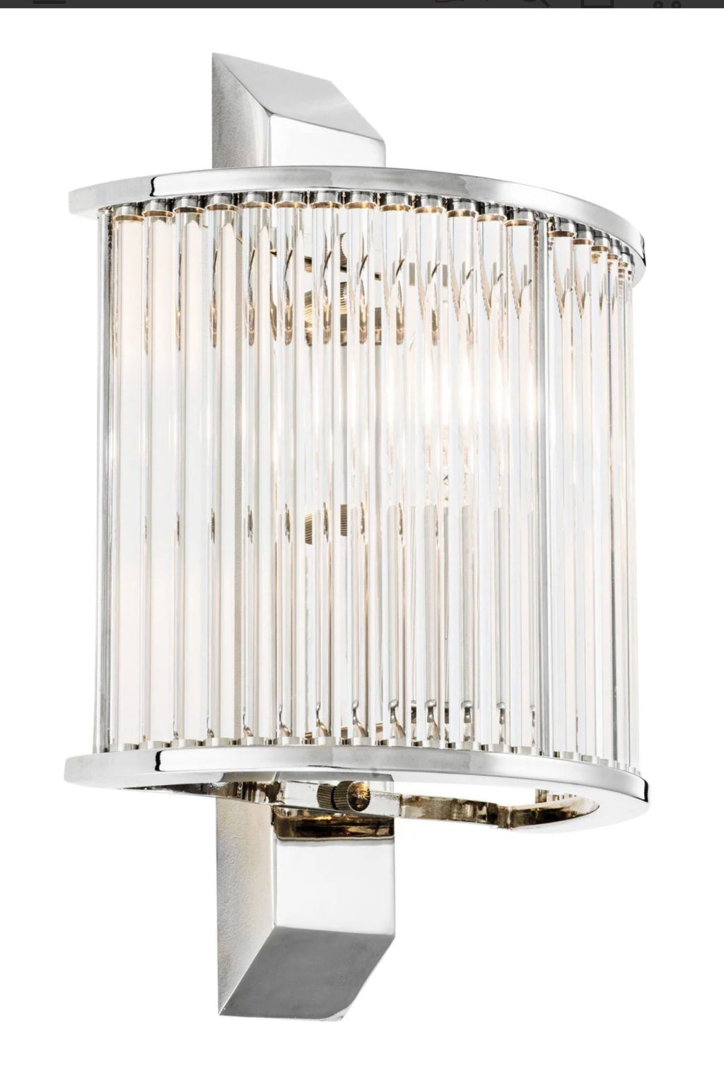 Casa Milano – Silver Crystal Wall Sconce | Oakley Collection