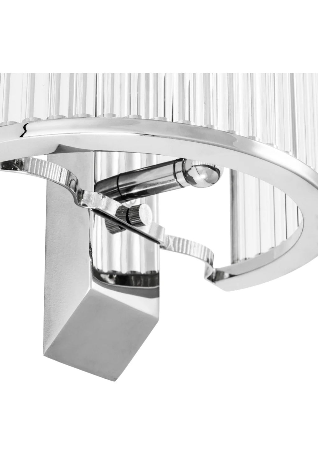 Casa Milano – Silver Crystal Wall Sconce | Oakley Collection